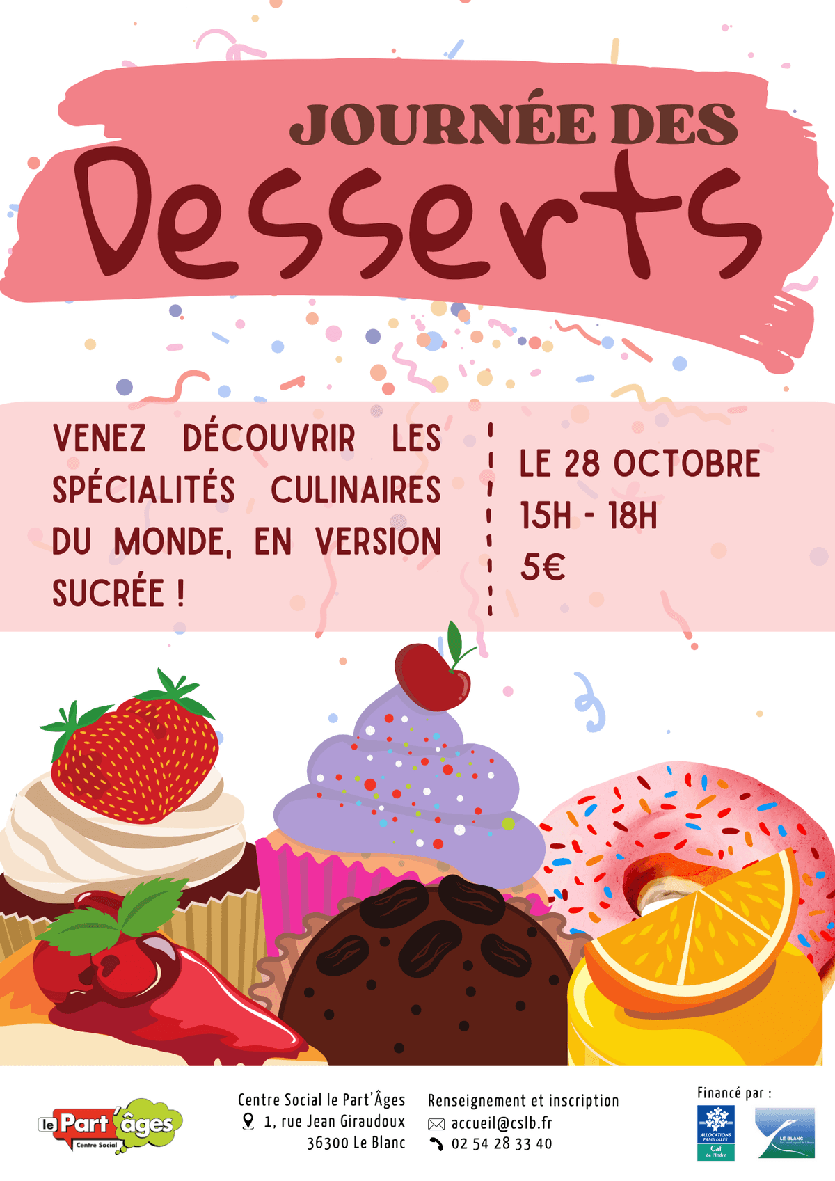 Illustration de l'événement : Journée des desserts