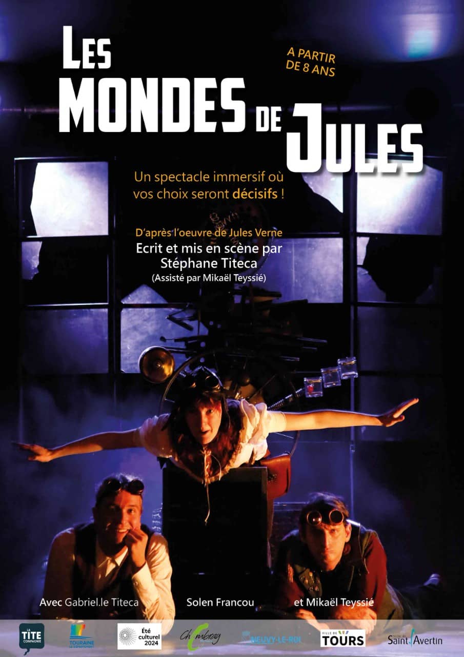 Illustration de l'événement : Les Mondes de Jules par la Tite Compagnie