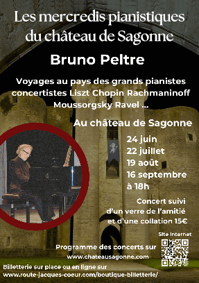 Illustration de l'événement : Mercredis pianistiques du château de Sagonne