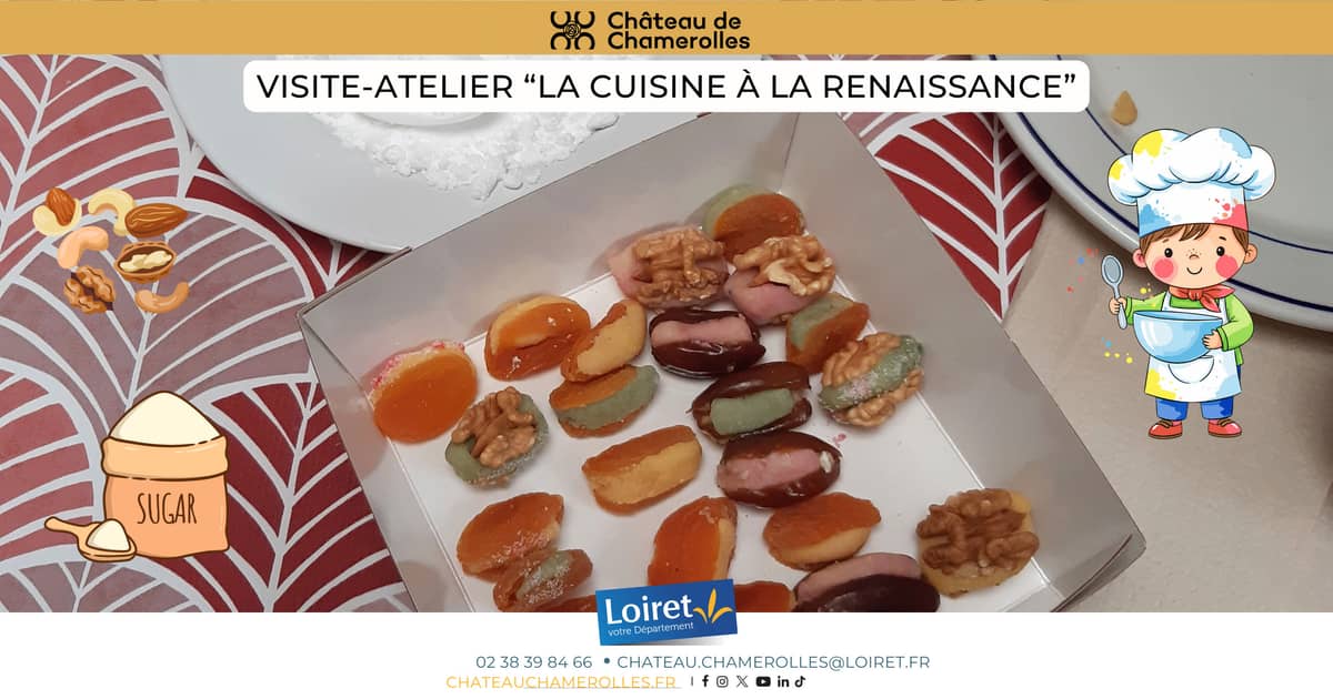 Illustration de l'événement : Visite-Atelier : « La Cuisine de la Renaissance »