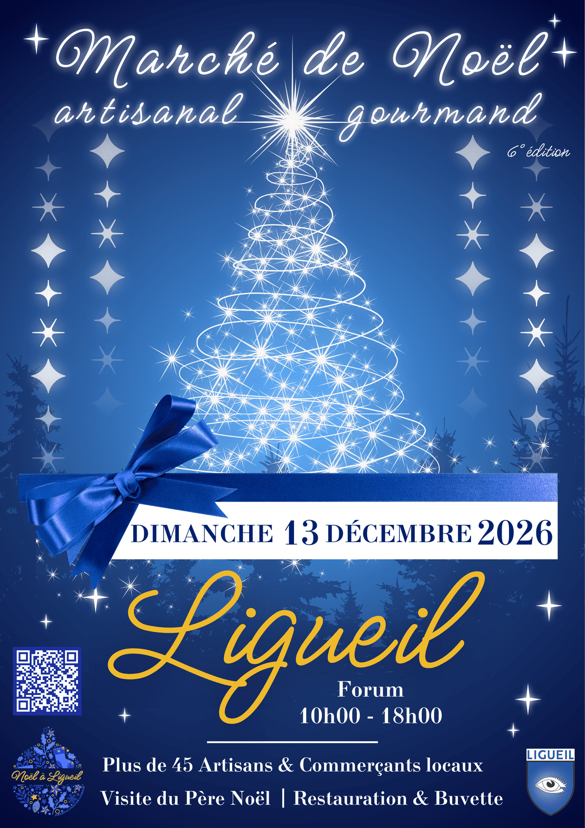 Illustration de l'événement : Marché de Noël à Ligueil - 6°édition