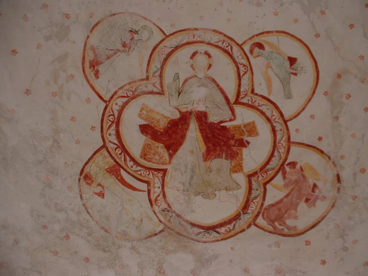 Illustration de l'événement : Découverte des fresques médiévales de la chapelle de Plaincourault
