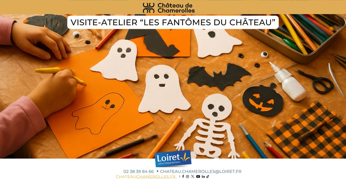 Illustration de l'événement : Visite-Atelier : « Les Fantômes du Château »