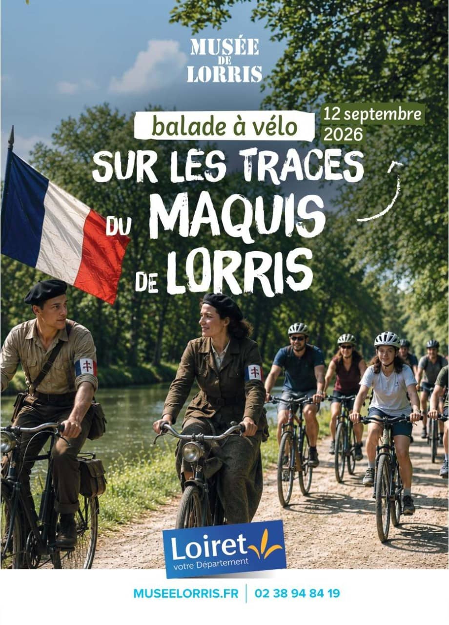 Illustration de l'événement : Randonnée vélo "Sur les traces du maquis de Lorris"