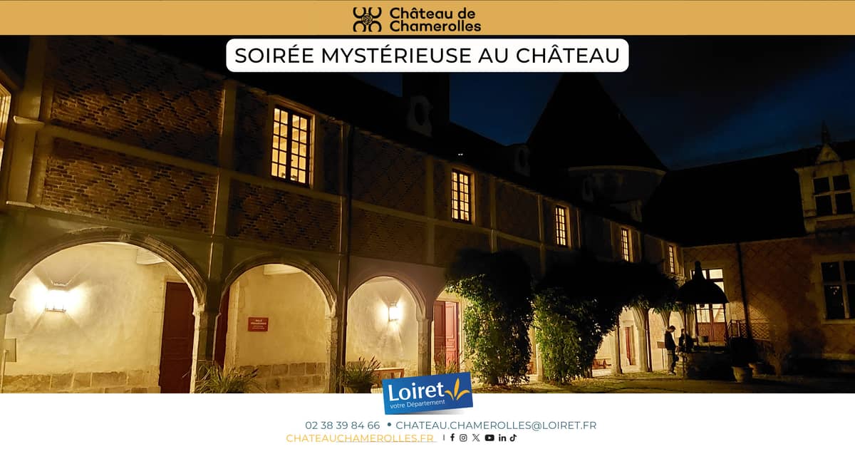 Illustration de l'événement : Soirée Mystérieuse : Crime à Chamerolles
