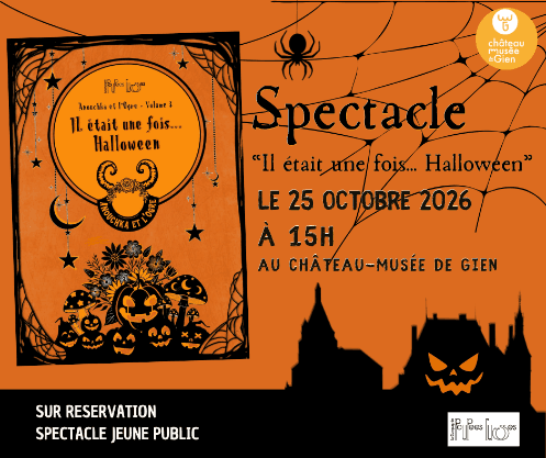 Illustration de l'événement : Spectacle « Il était une fois... Halloween » par la compagnie Poupées Russes