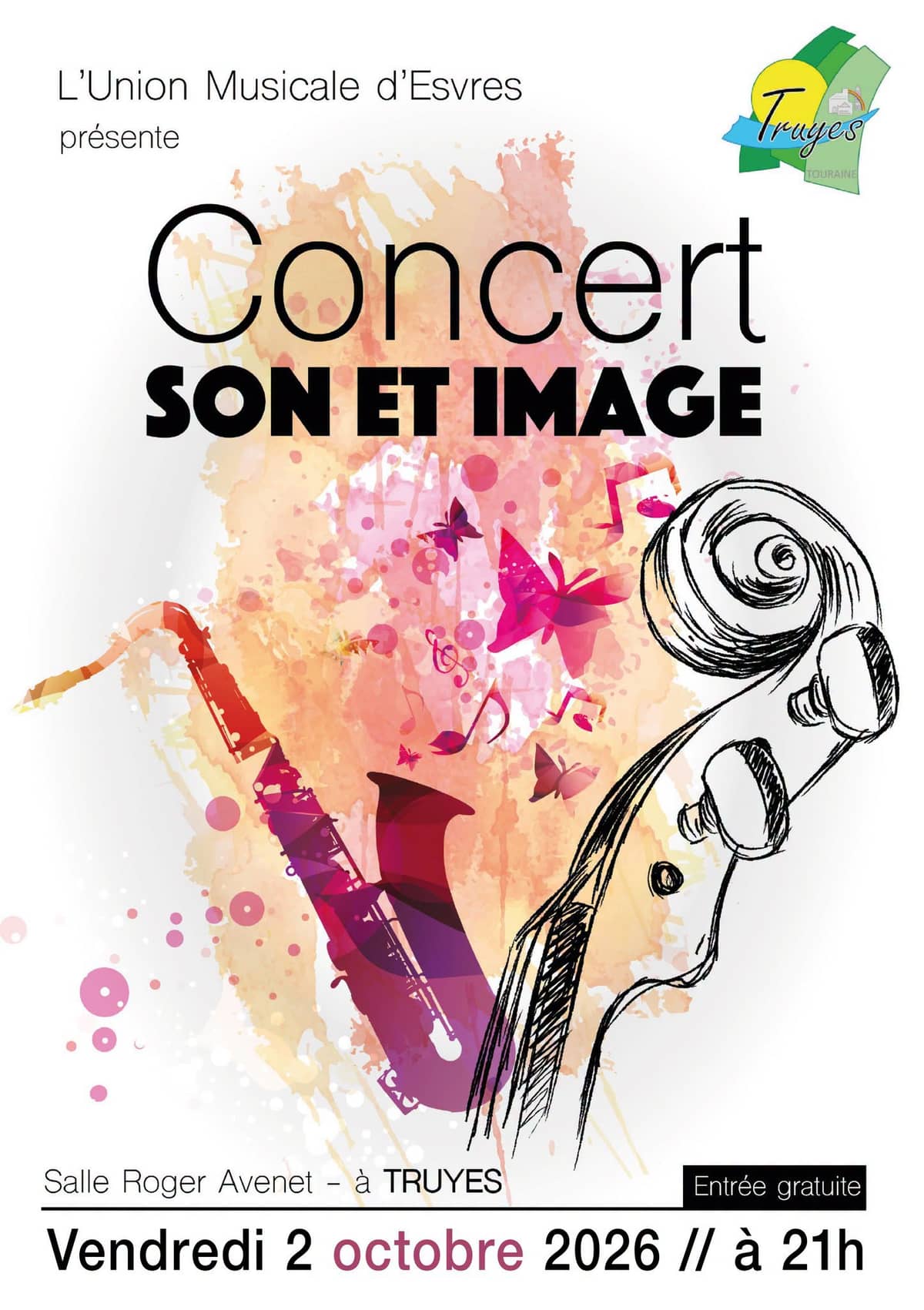 Illustration de l'événement : Concert de l'Union Musicale d'Esvres