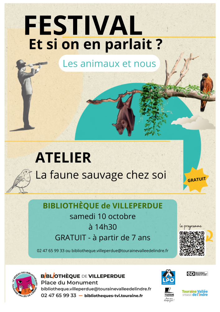 Illustration de l'événement : La faune sauvage chez soi