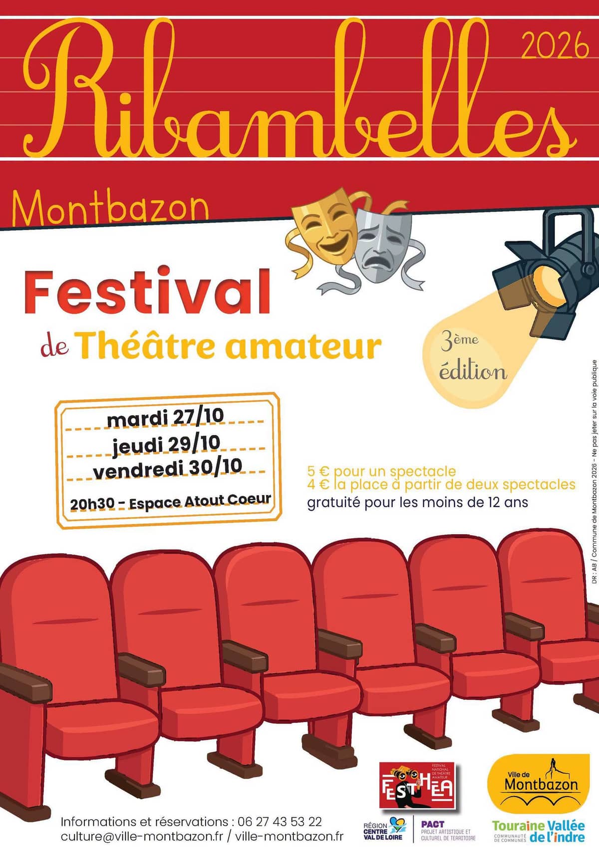 Illustration de l'événement : RIBAMBELLES Festival de théâtre