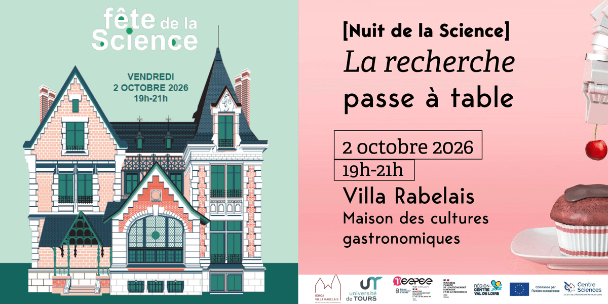Illustration de l'événement : Nuit de la science : La recherche passe à table