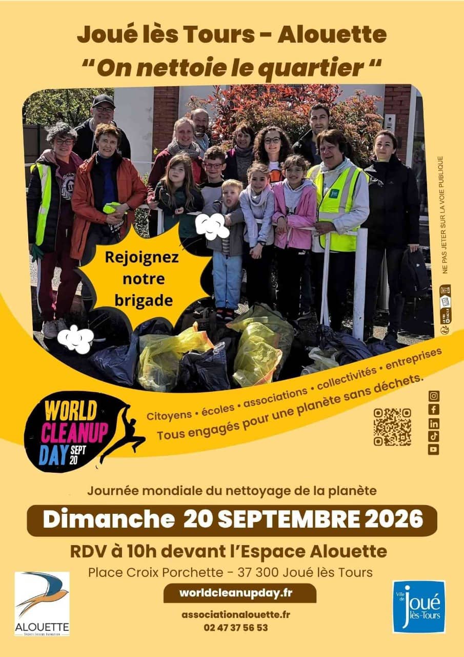Illustration de l'événement : World Cleanup Day : quartier Alouette
