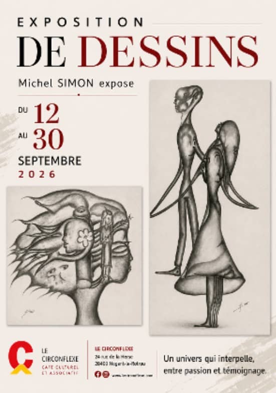 Illustration de l'événement : Exposition de dessins au Circonflexe