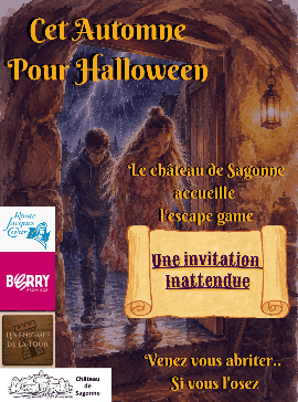 Illustration de l'événement : Escape game au Château de Sagonne