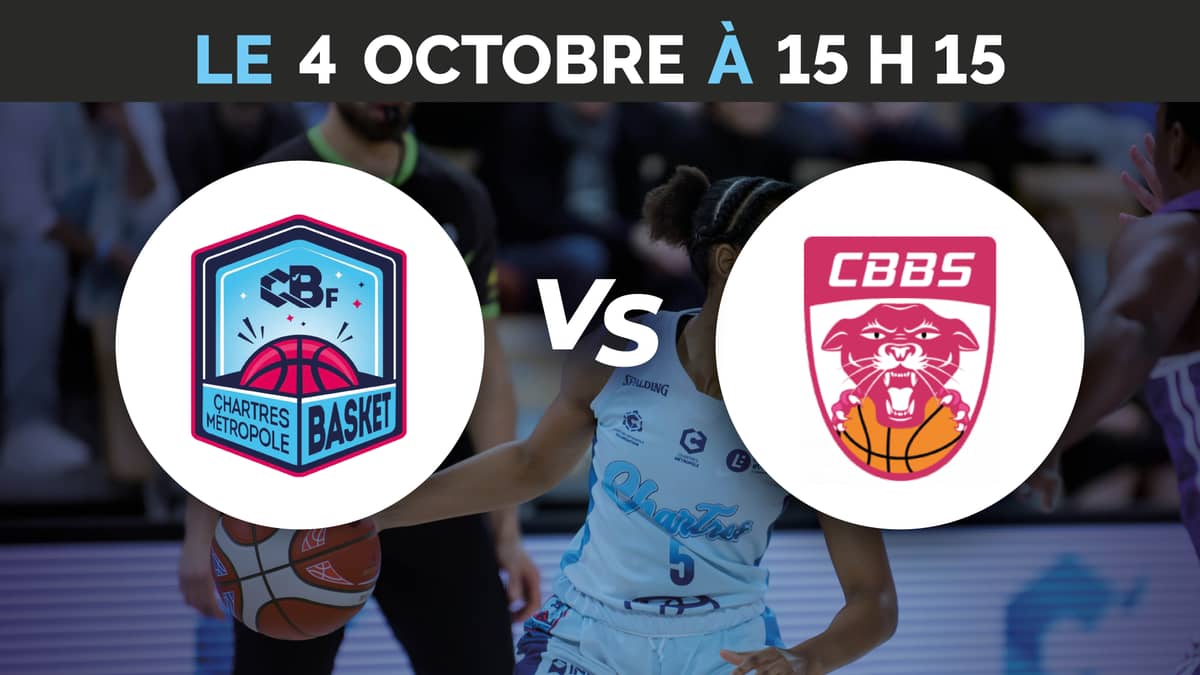 Illustration de l'événement : C'Chartres Métropole Basket Féminin vs Charnay
