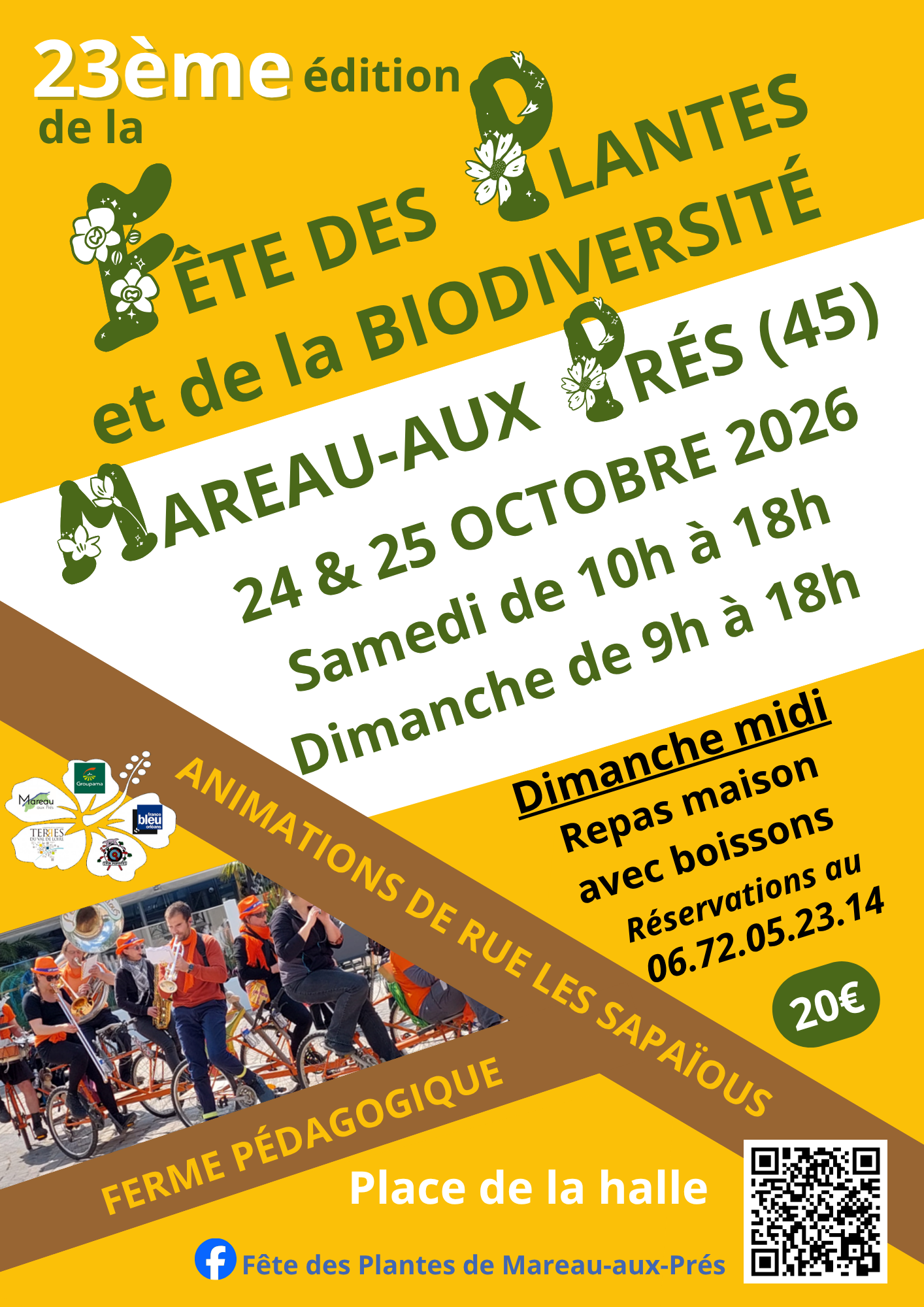 Illustration de l'événement : 23e édition de la Fête des Plantes et de la biodiversité