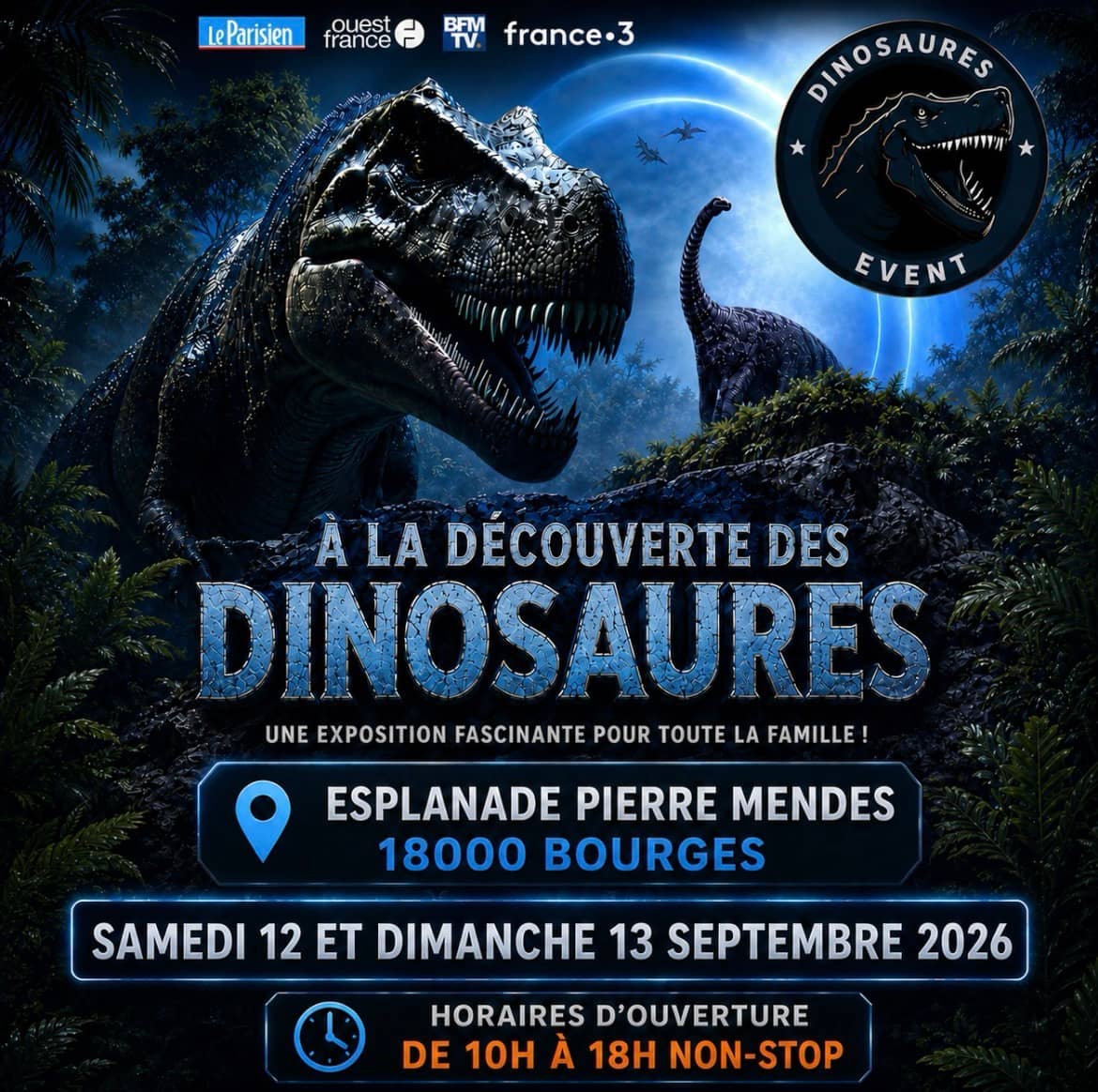 Illustration de l'événement : Exposition "À la découverte des dinosaures"