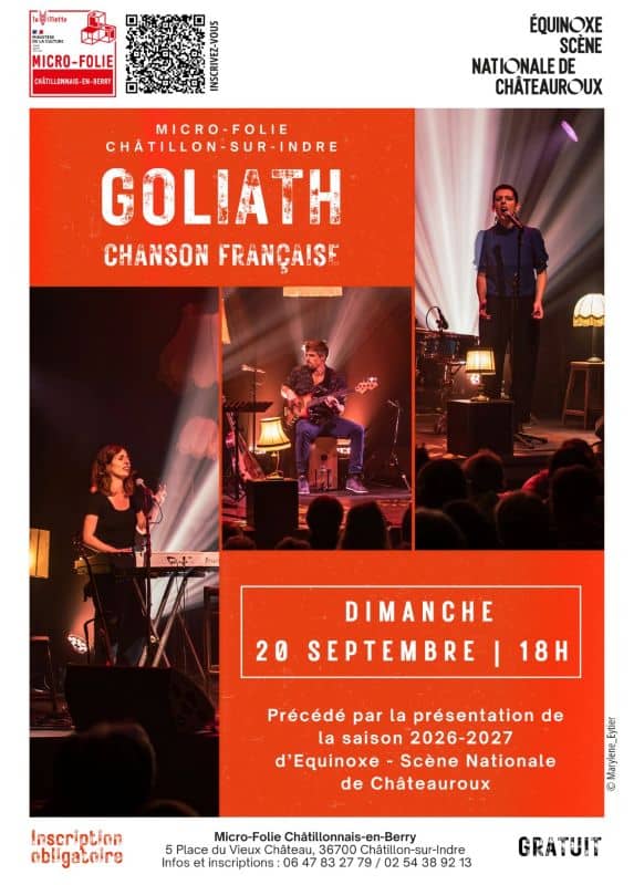 Illustration de l'événement : Concert du trio Goliath