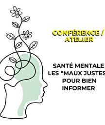 Illustration de l'événement : Santé mentale : les mots justes pour dire les maux
