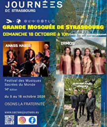 Illustration de l'événement : Concert 9 : Quatuor Vocal HEBRAICA - Ensemble IRMOS - ANASS HABIB
