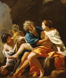 Illustration de l'événement : Loth et ses filles de Simon Vouet