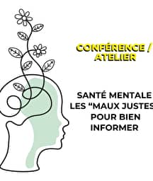 Illustration de l'événement : Santé mentale : les mots justes pour dire les maux