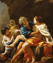 Illustration de l'événement : Loth et ses filles de Simon Vouet