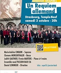 Illustration de l'événement : Johannes BRAHMS Un Requiem allemand