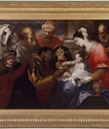 Illustration de l'événement : Adorations des Mages de Bartolomeo Biscaino et Valerio Castello
