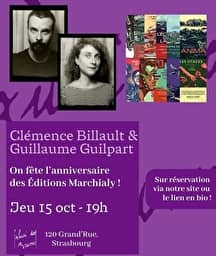 Illustration de l'événement : Soirée Anniversaire des ÉDITIONS MARCHIALY !