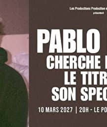 Illustration de l'événement : PABLO MIRA