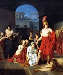 Illustration de l'événement : Thésée vainqueur du Minotaure de Charles-Édouard Chaise
