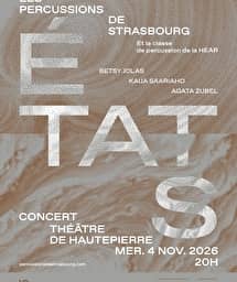 Illustration de l'événement : Les Percussions de Strasbourg en concert