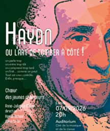 Illustration de l'événement : Haydn, où l'art de tomber