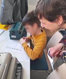 Illustration de l'événement : Lecture d’un livre tactile