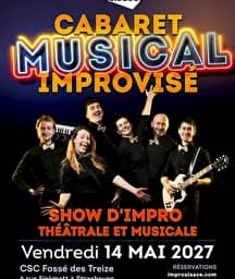 Illustration de l'événement : Show d'IMPRO Alsace : Cabaret Musical Improvisé