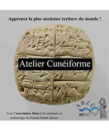 Illustration de l'événement : Écrire comme en Mésopotamie