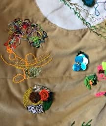 Illustration de l'événement : Broderie sur des textiles