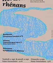 Illustration de l'événement : Concerts de rentrée | Horizons rhénans