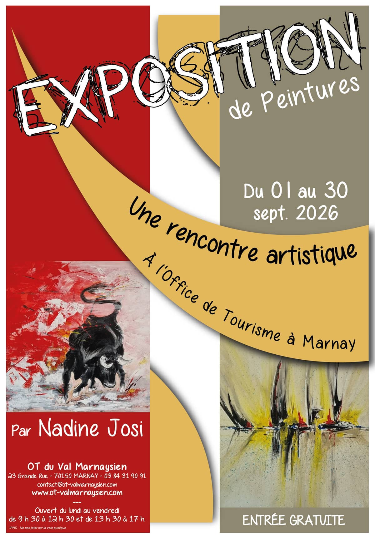 Illustration de l'événement : Exposition : Une Rencontre Artistique