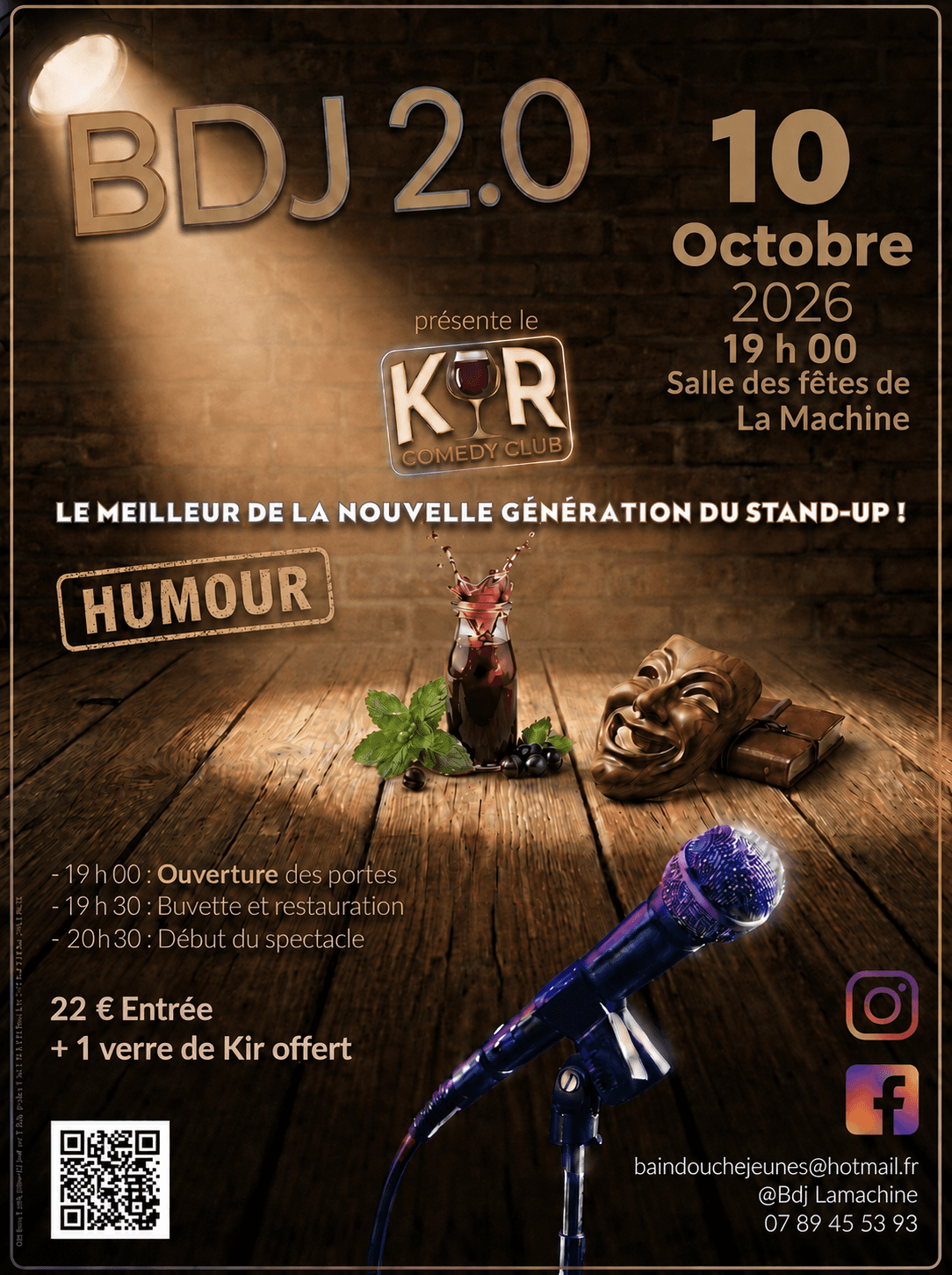 Illustration de l'événement : Soirée stand-up