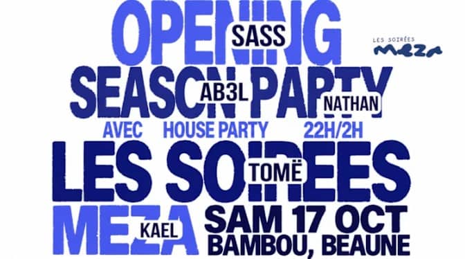 Illustration de l'événement : Opening Season Partyy