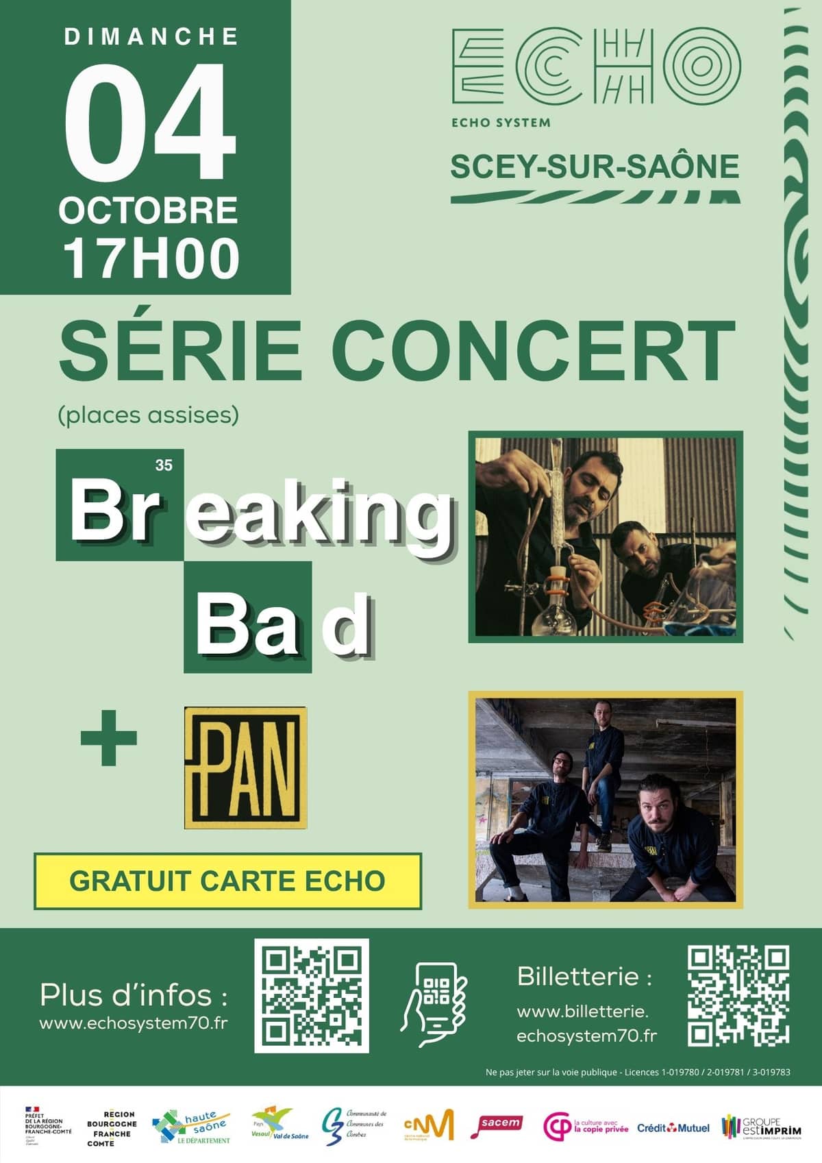 Illustration de l'événement : Série-concert Breaking Bad + PAN