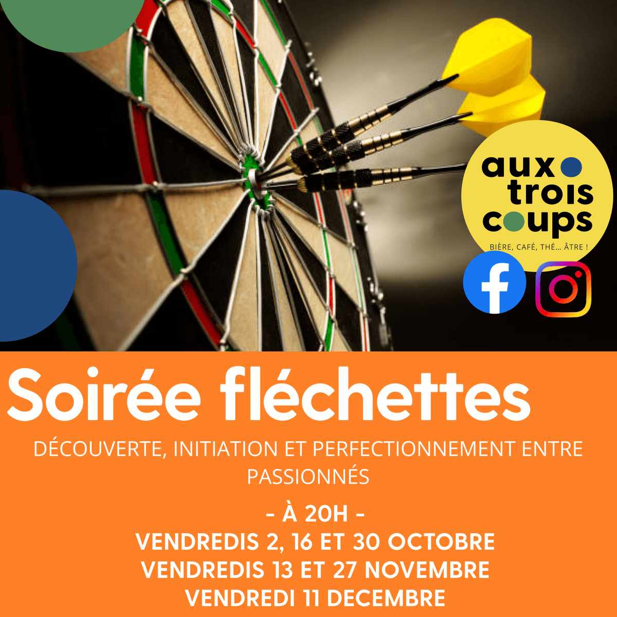 Illustration de l'événement : Soirée Fléchettes