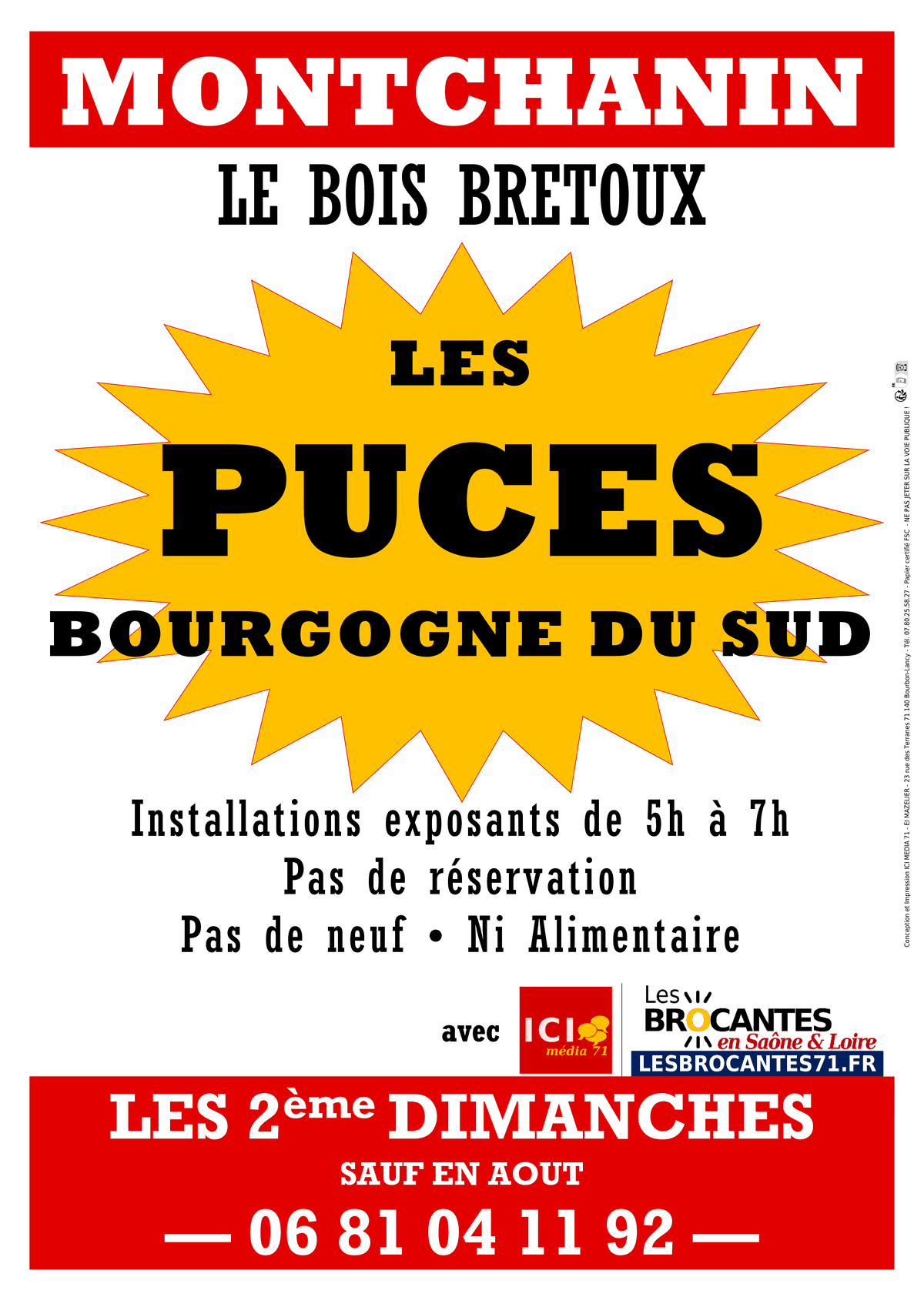 Illustration de l'événement : Puces Bourgogne du Sud