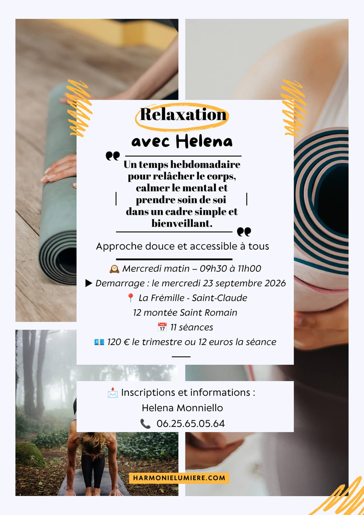 Illustration de l'événement : RELAXATION avec Helena