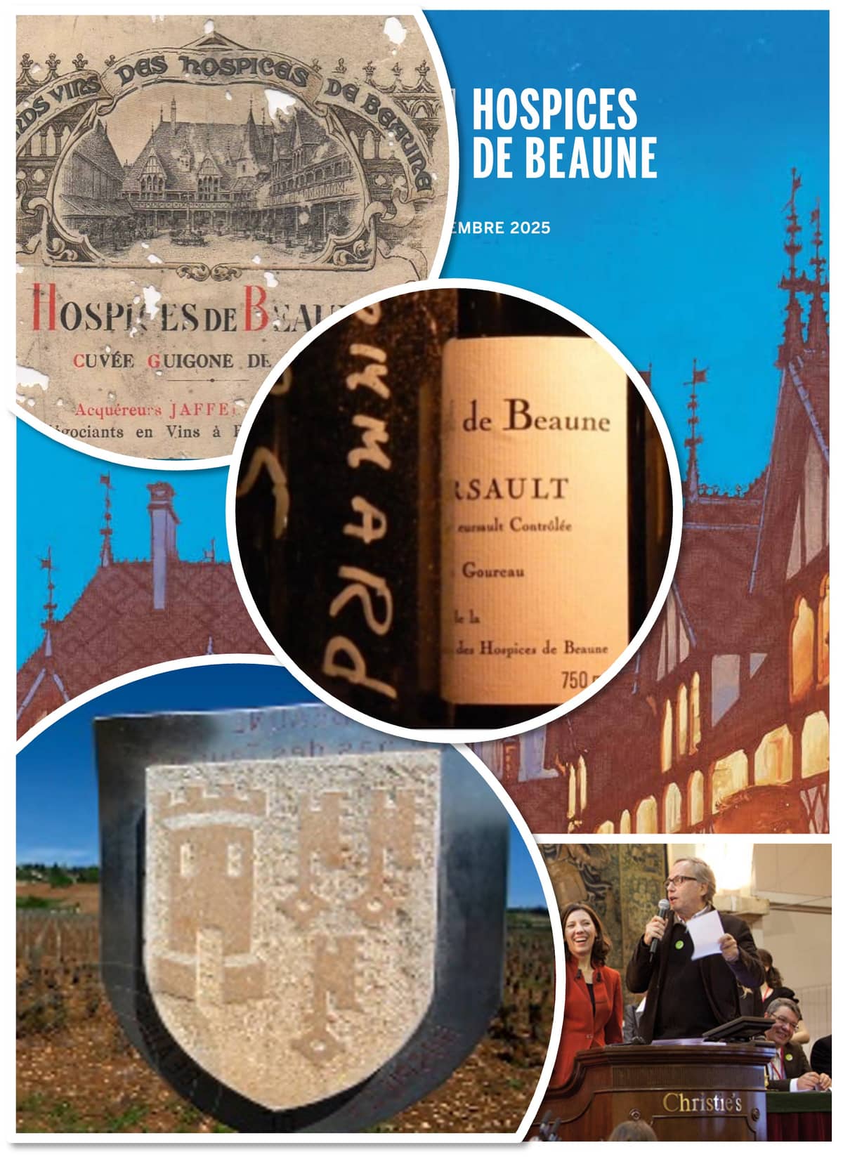Illustration de l'événement : LES SECRETS DES VINS DES HOSPICES DE BEAUNE