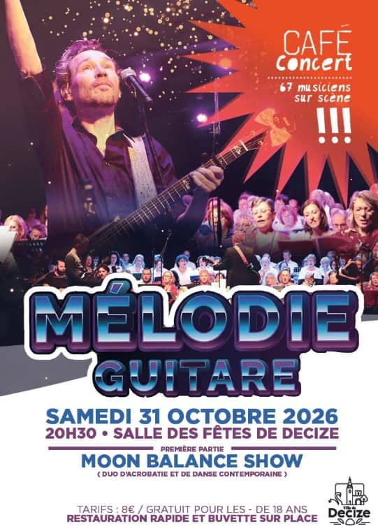 Illustration de l'événement : Café concert : Mélodie guitare