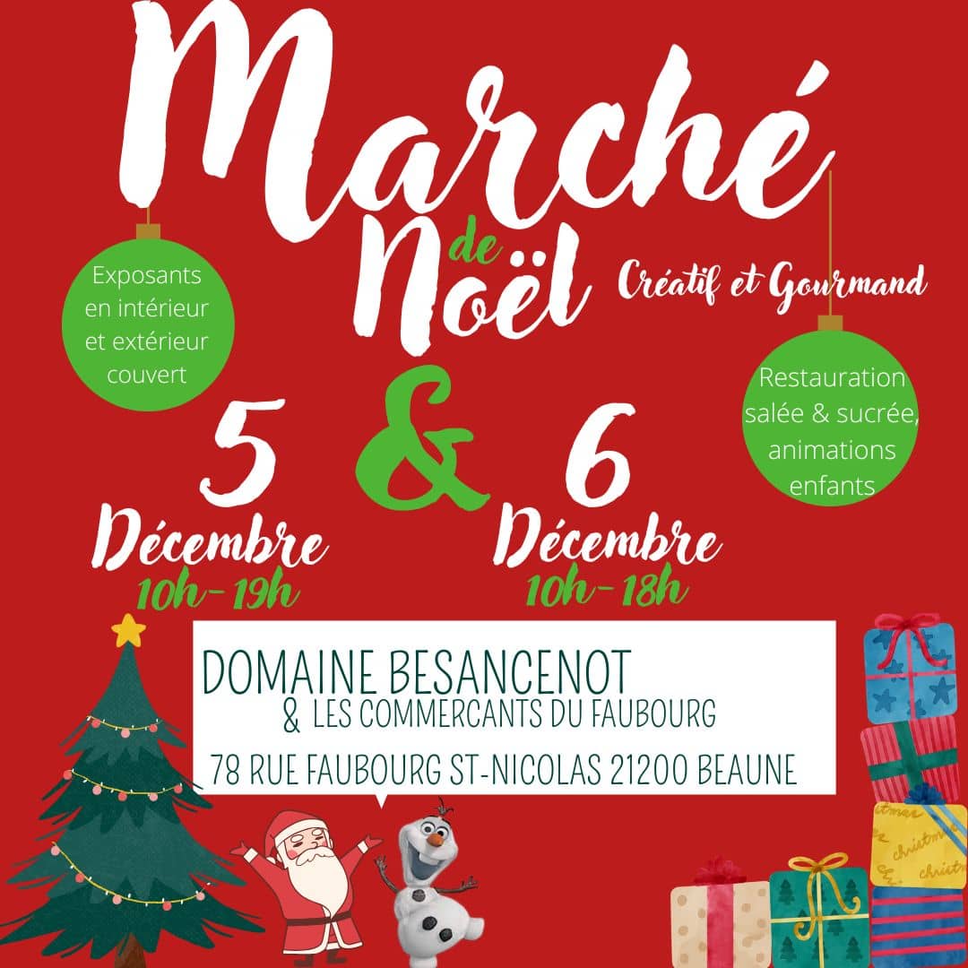 Illustration de l'événement : Marché de Noël des producteurs au Domaine Besancenot