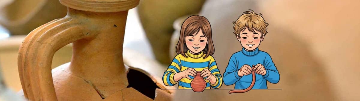 Illustration de l'événement : Atelier "terre à terre" pour les enfants à Bibracte