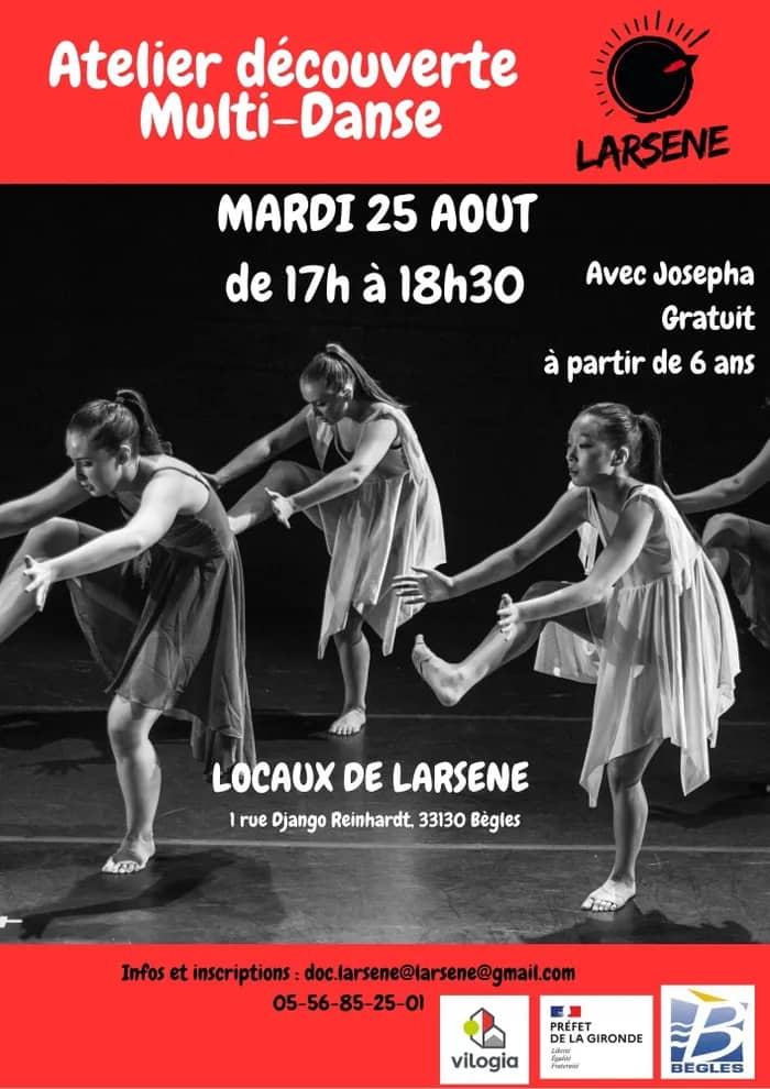 Illustration de l'événement : Atelier découverte Multi-danse enfants